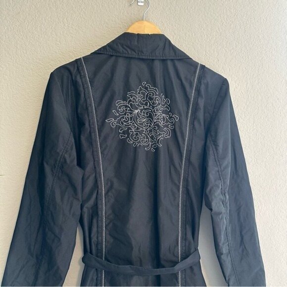 Chico’s Topper Julitta black lightweight windbreaker jacket size - Picture 5 of 10